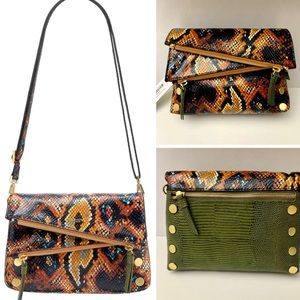 Hammitt crossbody bag w 8 1/4” dept 3”height 6” strap 48” drop 24”